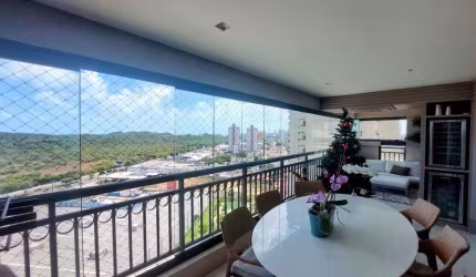 Apartamento em Capim Macio - vista livre - 196m² - 3suites - 4vagas