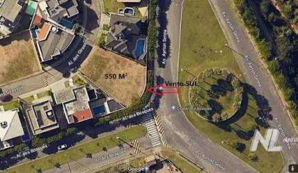 Terreno com 550m² - Bosque das Flores - Aceita financiamento bancário