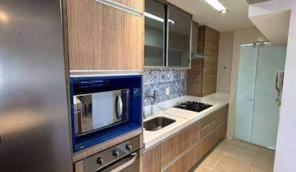 Apartamento 100% MOBILIADO - no Tirol - 2Qts + escritório + 2vagas