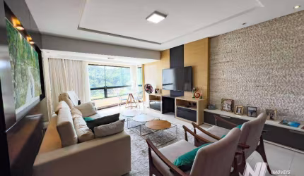 Apartamento no Tirol - 100% MOBILIADO - 180m² - 3Suites - 3Vagas
