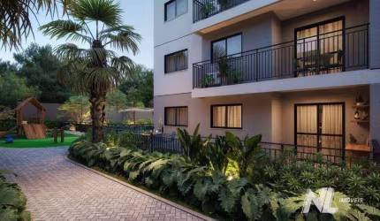 Apartamento com 2 dormitórios à venda, 59 m² por R$ 426.000 - Candelária - Natal/RN