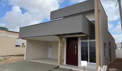 Casa NOVA - com 120m² no Ecoville II - acabamento de alto padrão - aceita financiamento bancário