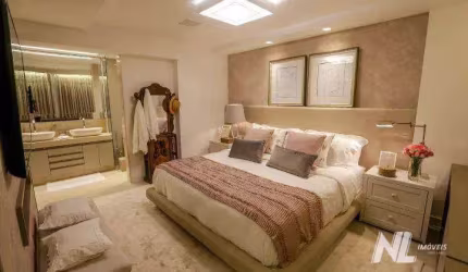 Apartamento semi mobiliado - no Barro Vermelho - 3Suites - 4Vagas