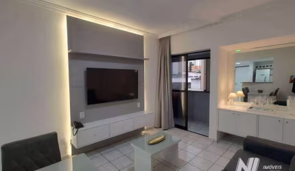 Apartamento com 1 dormitório à venda, 53 m² por R$ 295.000,00 - Tirol - Natal/RN