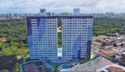 Apartamento com 2 dormitórios para alugar, 54 m² - Capim Macio - Natal/RN