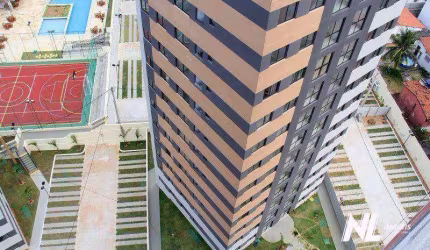 Apartamento no Condomínio Viver Bem à venda, 32 m² por R$ 160.000 - Pitimbu - Natal/RN