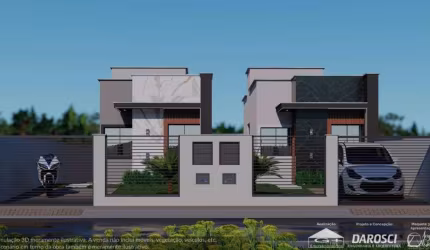 Casa com 2 dormitórios sendo 1 suíte