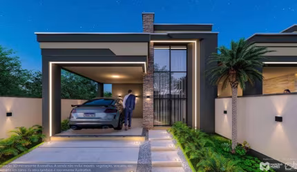 Casa com 3 dormitórios sendo 1 suíte