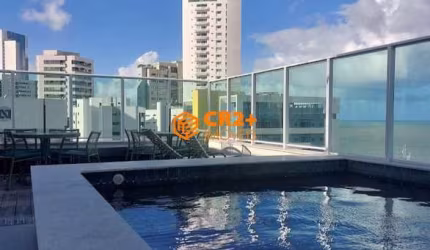 Apartamento com 44m² todo Reformado, e Mobiliado p/ Locação no Pina.