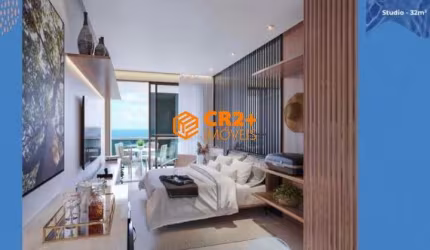 Vendo Flat 32M² c/ 1 Quarto e 1 WC em Tamandaré.
