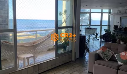 Vendo apartamento com 194m2, 3 quartos sendo 1 suíte na beira mar de Piedade