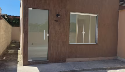 Casa com dois quartos e financiamento caixa econômica