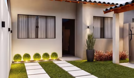 Casa de 2 quartos na vila inhomirim com financiamento caixa