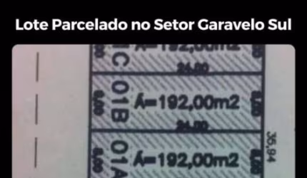 Terreno / Lote Parcelado à venda  - Jardim Garavelo Sul codigo: 82372