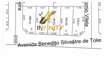 2 lotes juntos,a venda 785,73mt Jd. Riviera codigo: 107111