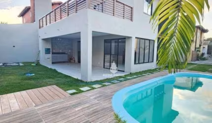 Casa com 4 dormitórios à venda, 261 m² por R$ 1.800.000 - Miragem - Lauro de Freitas/BA