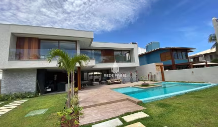 Casa com 6 dormitórios, 460 m² - venda por R$ 11.500.000,00 ou aluguel por R$ 4.600,00/mês - Guarajuba - Camaçari/BA