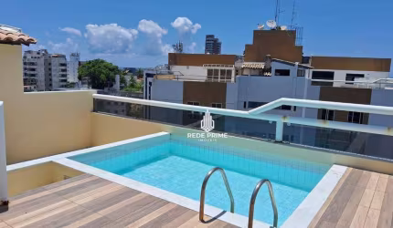 Cobertura com 3 dormitórios à venda, 136 m² por R$ 495.000 - Rio Vermelho - Salvador/BA