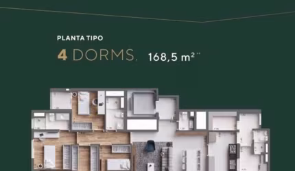 Apartamento 4 dorms  Brooklin