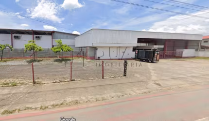 Galpão para locação na Barra do Rio Cerro com 5.450,26 m² e Terreno com 18.106,25 m²