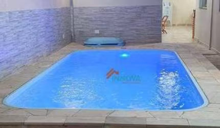 Casa com 1 dormitório à venda, com piscina - Água Branca - Piracicaba/SP