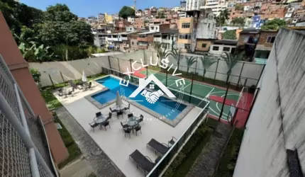 Apartamento à venda em Salvador-BA, Parque Bela Vista: 2 quartos, 1 suíte, 1 sala, 2 banheiros, 2 vagas de garagem!
