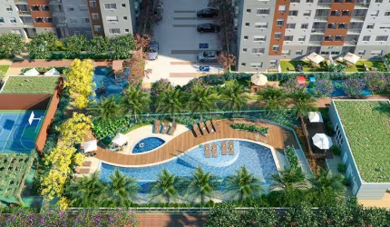 Apartamento 2 quartos 1 suite