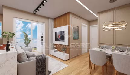 Sun Residencial - Apartamento c/ sacada na Feitoria, São Leopoldo
