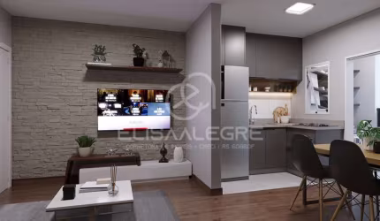Residencial Capri - Apartamento com sacada, Campina, São Leopoldo