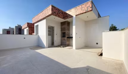 Cobertura - 120m² - 02 qts. - 01 banheiro -  02vg. - R$469K