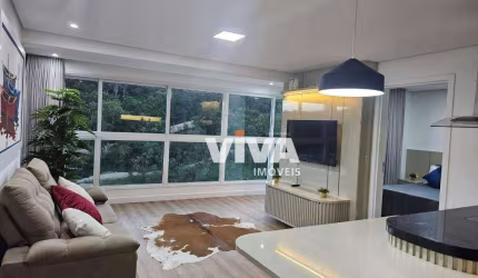 Apartamento com 2 dormitórios para alugar, 50 m² por R$ 7.360/mês - Praia Brava - Itajaí/SC