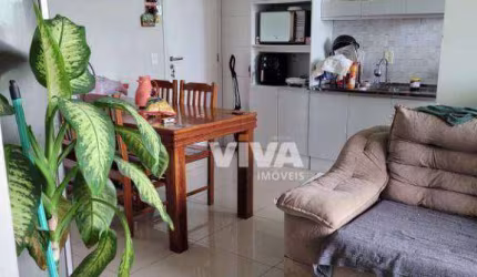 Apartamento com 2 dormitórios para alugar, 54 m² por R$ 2.570/mês - Cordeiros - Itajaí/SC