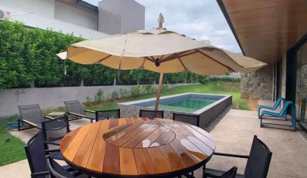 Casa em condomínio fechado com 3 quartos à venda na Avenida das Grevilhas, Loteamento Residencial Vale do Canaã, Marília, 330 m2 por R$ 2.500.000