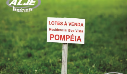 Terreno à venda no Jardim Residencial Boa Vista, Pompéia  por R$ 240.000