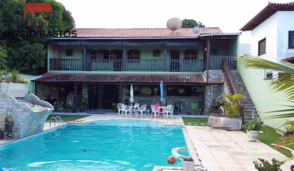 Casa para Venda em Araruama, Bananeiras (Iguabinha), 4 dormitórios, 4 suítes, 5 banheiros, 1 vaga