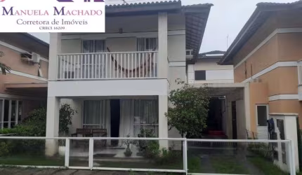 Casa em condomínio fechado com 4 quartos à venda na Alameda Praia de Guaratuba, 1, Stella Maris, Salvador por R$ 960.000