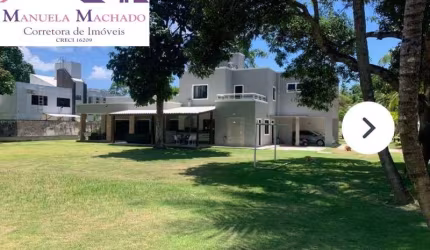 Casa em condomínio fechado com 5 quartos à venda na Avenida Santos Dumont, 1, Portão, Lauro de Freitas por R$ 2.600.000