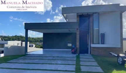 Casa em condomínio fechado com 3 quartos para alugar na R. Imbassaí, Abrantes, Camaçari por R$ 10.000