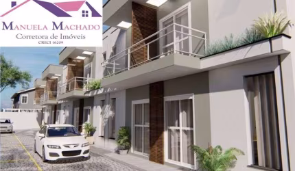 Casa em condomínio fechado com 3 quartos à venda na Rua Viviane Vieira Pedreira, Ipitanga, Lauro de Freitas por R$ 405.000