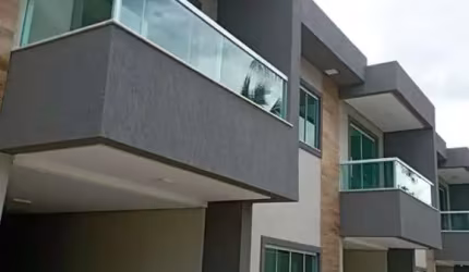 Casa em condomínio fechado com 3 quartos à venda na Rua Das Pitangueiras, Jardim Carapina, Lauro de Freitas por R$ 420.000