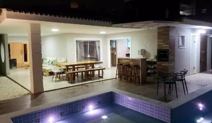 Casa em condomínio fechado com 5 quartos à venda na Estrada Do Coco, Abrantes, Camaçari por R$ 1.500.000