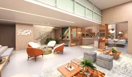 Cobertura Duplex para Venda em Salvador, Patamares, 4 dormitórios, 4 suítes, 6 banheiros, 5 vagas