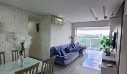 Apartamento Mobiliado para Venda em Salvador, Patamares, 3 dormitórios, 1 suíte, 3 banheiros, 1 vaga