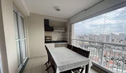Apartamento à venda no bairro Vila Gumercindo, 3 dormitórios, 1 suíte, varanda gourmet