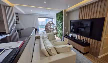 Apartamento mobiliado à venda na Vila Clementino com 2 suites  e 1 vaga