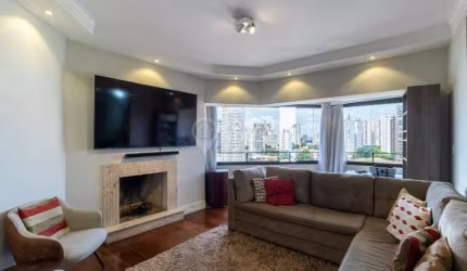 Apartamento à venda no Campo Belo de 110m², 3 dormitórios, 4 banheiros e 2 vagas