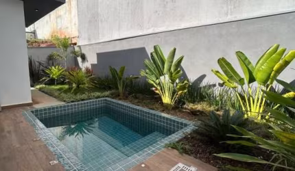 Casa em Condomínio para Locação em Mogi das Cruzes, Cézar de Souza, 3 dormitórios, 3 suítes, 1 banheiro, 6 vagas