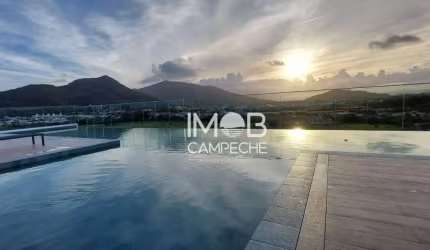 Studio mobiliado no OKA Floripa - Campeche - Florianópolis/SC