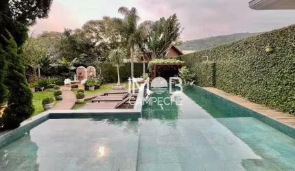 Casa encantadora na charmosa Lagoa da Conceição com 4 dormitórios à venda, 700 m² sendo 290 m²área construída por R$ 3.850.000 - Florianópolis/SC