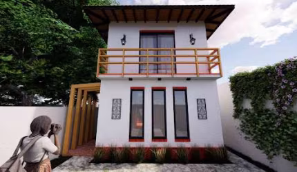 Casa com 3 quartos no Campeche / Morro das Pedras - Arquitetura diferenciada